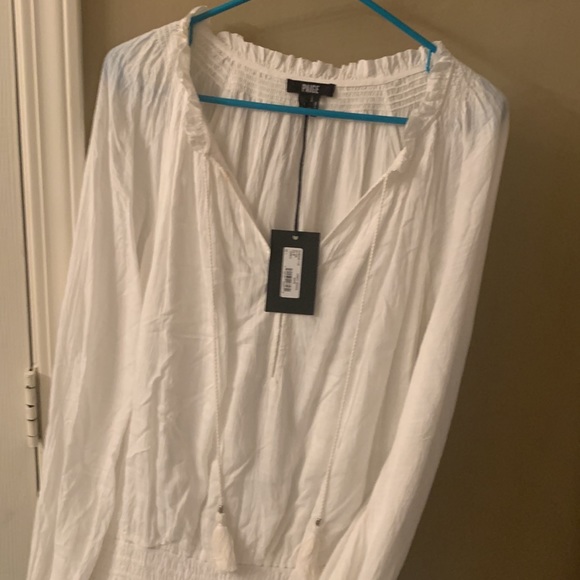 BNWT Paige Lemay smocked Dress size Large.Perfect for Valentine’s Day Date!!! - Picture 4 of 9